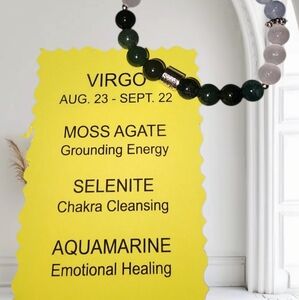 Zodiac - Virgo Bracelet Natural Gemstones